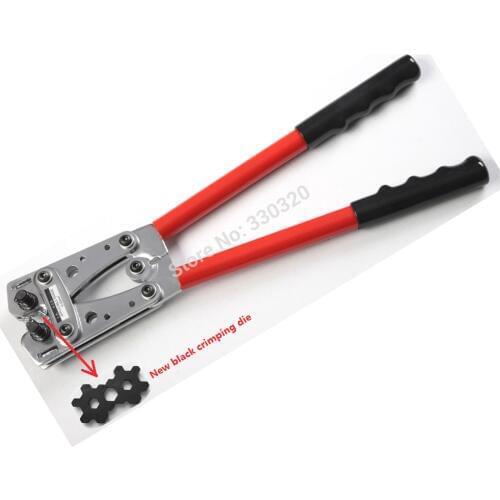 6-50mm2 Copper Tube Terminal Crimping tools and pliers for cable lugs,heavy duty cable lug crimping tools LX-50B