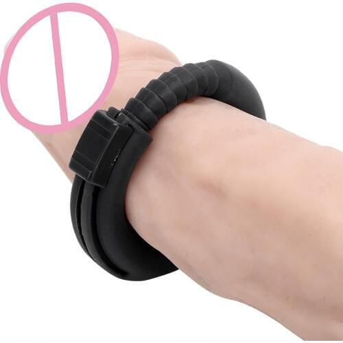 IKOKY Penis Rings Cock Ring Sex Shop Silicone Adult Sex Products White/Black Delay Ejaculation Sex Toys for Men Adjustable