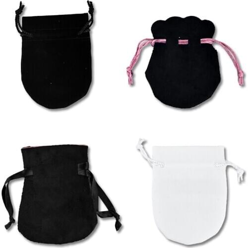 Jewelry Velvet Drawstring Bag Gift Ring Jewelry Display Earrings Charms Velvet Compatible With Ring Earring DIY Jewelry