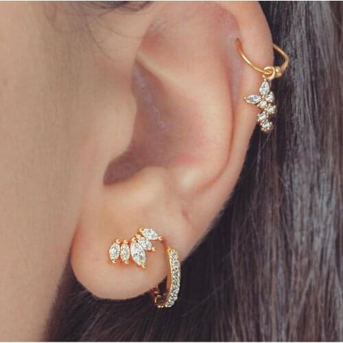 2021 Minimalist 925 Sterling Silver Tiny Cute Lovely Lightning Bolt Stud Earrings For Women Fashion Multi Piercing Party Jewelry