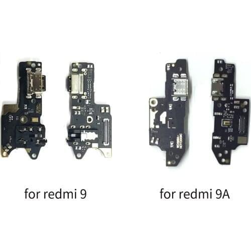 10PCS USB Charge Charging Dock Port Flex For Xiaomi Redmi 9 9A USB Charger Port Connector Board Flex Cable