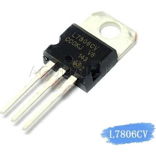 10PCS L7806CV 7806 TO220 L7806 TO-220 LM7806 MC780 new original