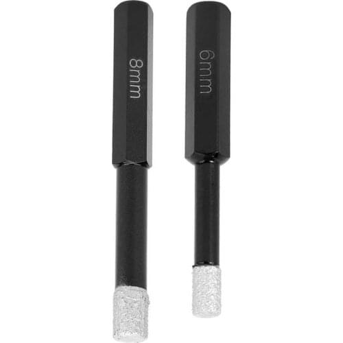 Diamonds Drill Bit Ant Slip Hex Shank Dry Drilling Bit Hole Saw Core Marble Granite Tile Ceramics Hole Saw