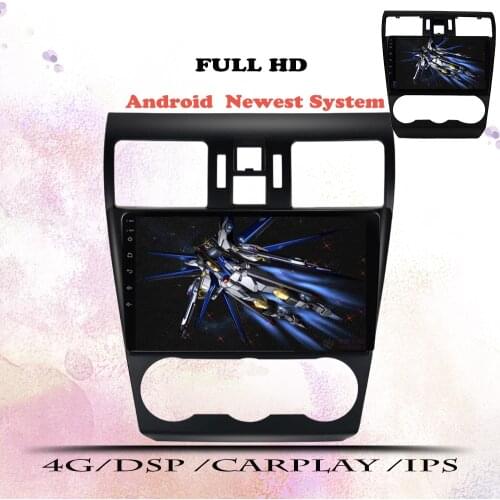 2Din Android 10.0 Car Radio Multimedia Video Player GPS Navigation For Forester Subaru WRX XV Crosstre 4 SJ 2012-2020 2 Din DVD