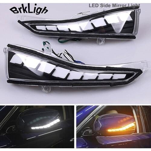 2Pcs For Infiniti Q30 Q50 Q60 Q70 QX30 QX50 QX60 QX70 Dynamic Car LED Turn Signal Light Side Mirror Puddle Courtesy Parking Lamp