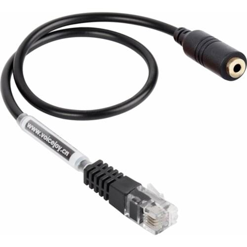 Free shipping 2.5MM Headset Adaptor cable 2.5mm jack to RJ9 connector for telephone 2.5MM Headset Adaptor cable to RJ9 plug