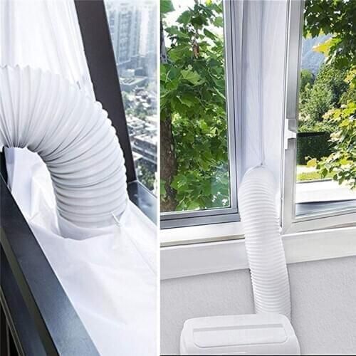 4m Window Sealing Cloth Board White General Household Flexible Waterproof For Air Conditioning Dustproof Tool