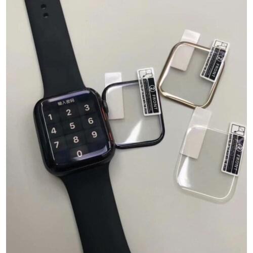 10pcs /lot 3D Full Screen PET flim Curved Protector For Apple Watch 42mm 38mm 44mm 40mm (Not Tempered Glass)