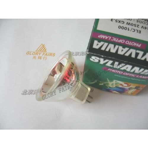 Sylvania bulb,ELC 1000H,24V 250W ELC-10H halogen lamp,24V250W ELC/1000 long life ELC