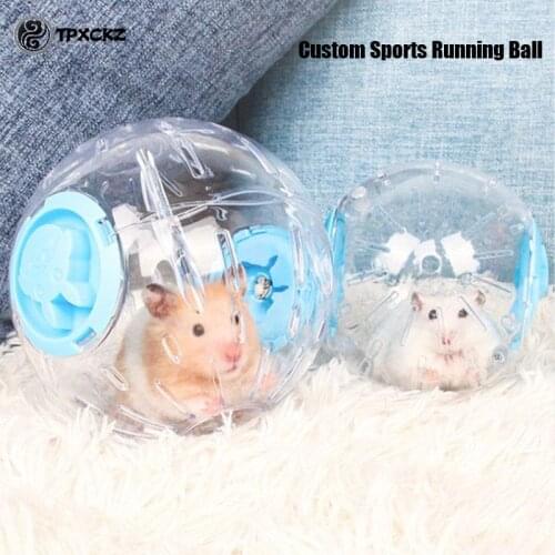Grounder Rat Small Pet Rodent Mice Jogging Ball Toy Hamster Gerbil Rat Exercise Balls Play Toys Plastic Outdoor Sport Ball