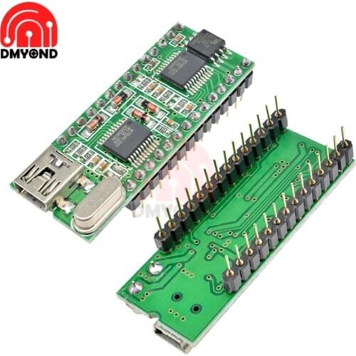 DC 5V Mini Voice Control Board WT588D-U WT588D-U-32M USB Interface Sound Controller Module 32M DC 2.8V 5.5V DAC PWM WAV Output