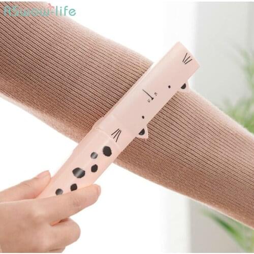 Prtable Cartoon Sticky Hair Folding Multi-function Dusting Washing Sticky Roller Dust Collector For Household Clothes Cleaning