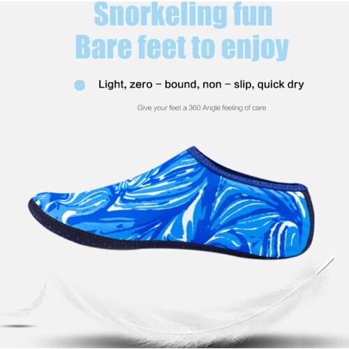 Water Sport Socks Anti Slip Shoes Yoga Fitness Dance Swim Surfing Diving Underwater Shoes Water Breathable Shoes Beach Swimming
