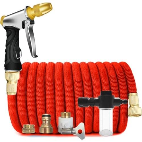 Dropship High-Pressure Water Gun Car Wash Foam Pot Cleaning Garden Watering Hose Nozzle Sprinkler Irrigation Lawn Garden Tools