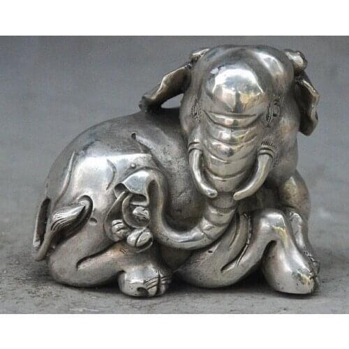 Old Tibet Buddhism Silver 1000 Arms Avalokiteshvara of Goddess Buddha God Statue