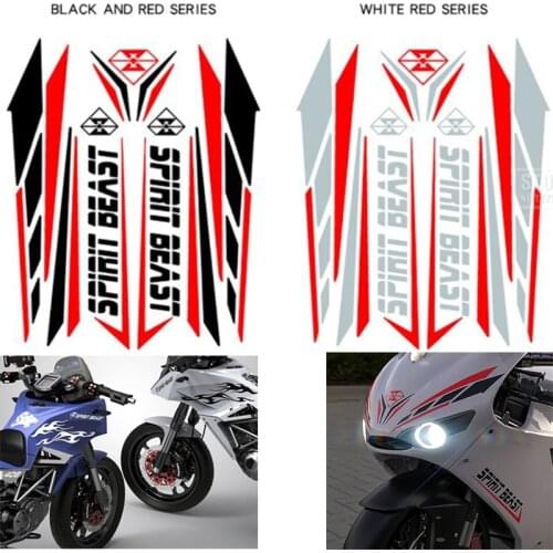 1 Set Motorcycle Sticker Наклейки на мотоциклы accessories Motocross Motorbike Reflective waterproof Universal Moto Stickers