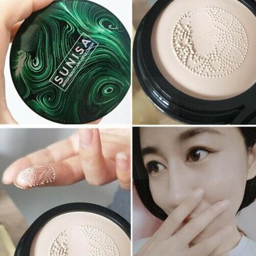 Mushroom head Air cushion Moisturizing Concealer Foundation Tone Brighten Foundation Up Base Face Waterproof Make G1U9