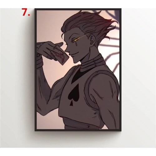 Wall Art Home Decor Canvas Hunter X Hunter Hisoka Morow Painting Modern Picture Print Anime Modular Poster Living Room No Frame