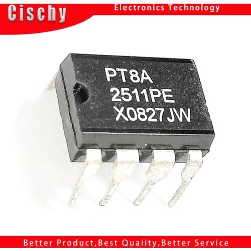1PCS PT8A2511P DIP PT8A2511PE DIP-8 8A2511 DIP8