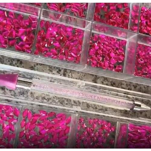 Nail art crystals (diamond, charms, gems, rhinestones) 1Box 20shapes Crystal Flatback Rhinestones 3D Nail Glass AB Crystals Gems