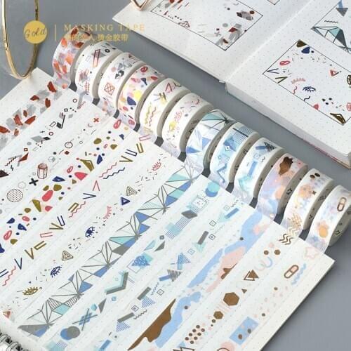 15mm wide Fresh retro decoration washi tape DIY planner scrapbooking masking tape Coupon washi tape