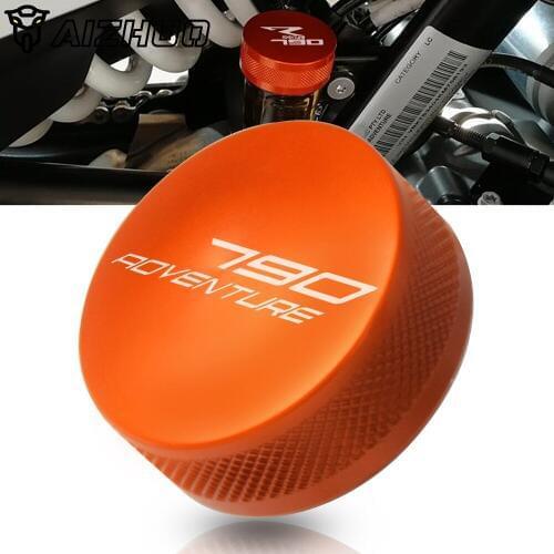 For 790 Adventure R 790 Adventure S 790 Adventure 2019 Motorcycle Accessories Rear Cylinder Reservoir Cover Filter Cover Cap