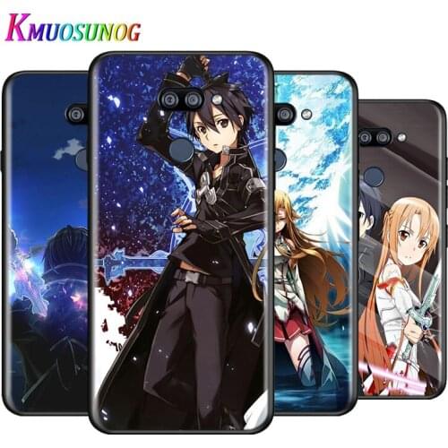 Anime Sword Art Online For LG K22 K71 K61 K51S K41S K30 K20 2019 Q60 V60 V50S V50 V40 V35 V30 G8 G8S G8X ThinQ Phone Case