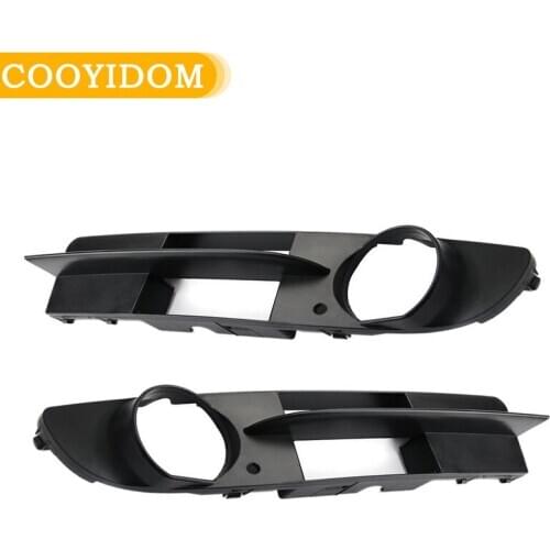 Car Fog Lamps Fog Lights Decoration Frame Cover For BMW E60 525I 530I E61 545I 550I 51117049243/51117049244 car-styling