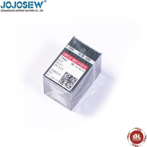 B27 DCX27 100pcs/lot JOJOSEW Brand Needles B27 DCX27 81X1 NM90/14 For Industrial Bartack Buttonhole Sewing Machin