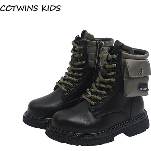 Kids Boots 2021 Autumn Girls Chelsea Pocket Motorcycle Boot Boys Fashion Leather Children Shoes Classic Soft Thick Sole Platform