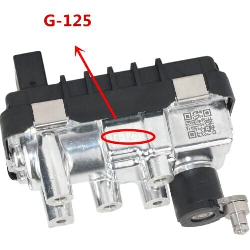 AP03 Turbo Electric Actuator G-125 for BMW 5er 525d 530d E60 E61 X5 E53 G125 712120 781751 6NW008091 6NW009483