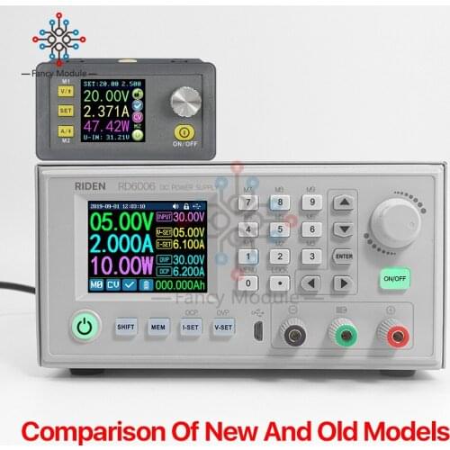 RD RD6006 RD6006W USB WiFi DC - DC Voltage Current Step-down Power Supply Module Buck Adjustable Converter Multimeter 60V 6A