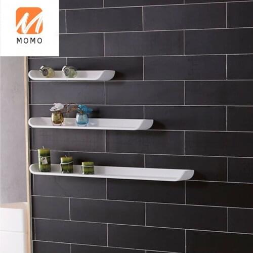 2020 Customize bathroom Decorated Solid Surface Display Wall Mounted Storage Shelf