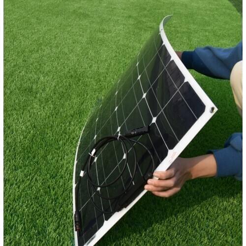 PET solar panel 100W 12V 32 battery is highly waterproof and anticorrosive
