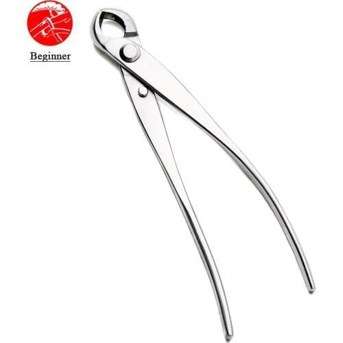 Beginner grade 180 mm knob cutter concave edge cutter 3Cr13 Alloy Steel bonsai tools made by TianBonsai company