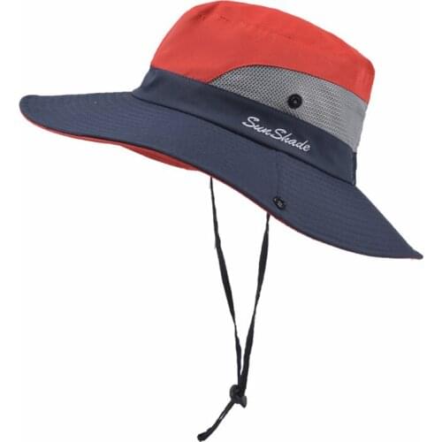 Parent-child Unisex Summer Foldable Sun Fisherman Hat Men Women Wide Brim Casual Travel Beach Sunscreen UV Protection Cap V14