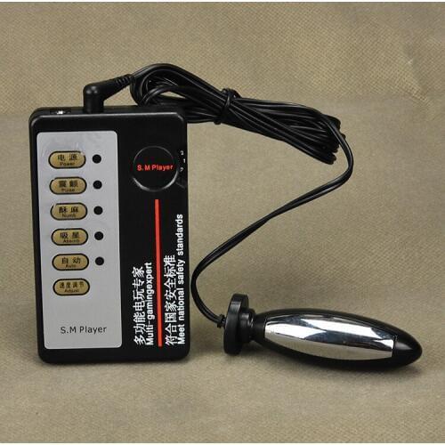 Foreign selling electro therapy shock sex toys electro shock anal plug electro anal vaginal dilator stimulation sextoy for men