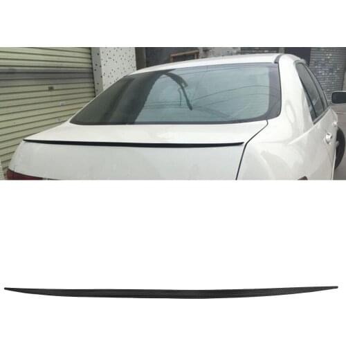 Wheel Eyebrow Arch Protector Carbon Fiber Style Rear Spoiler Front Bumper Anti-Collision 46.9in Universal