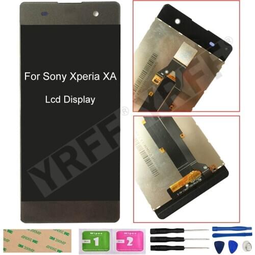 For Sony Xperia XA LCD Display For Sony Xperia XA F3111 F3113 F3115 LCD Touch Screen Digitizer Display Screen