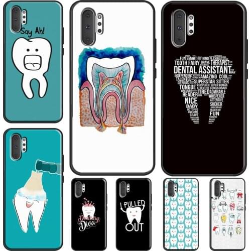 Dental Definitions Tooth Phone Case For Samsung Galaxy S21 Plus S20 FE S8 S10 S9 Plus Note 10 Note 20 Ultra Cover