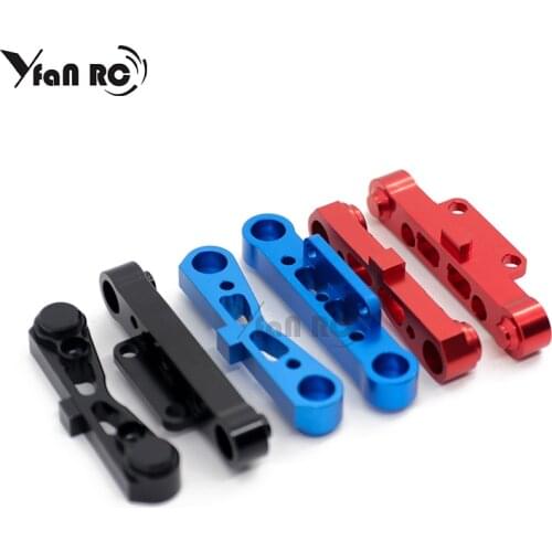 Yfan rc 1 Set Arrma 1/8 RC aluminum alloy front lower arm fixing block for Arrma Limitless/Mojave/Kraton/Senton/Typhon/Talion