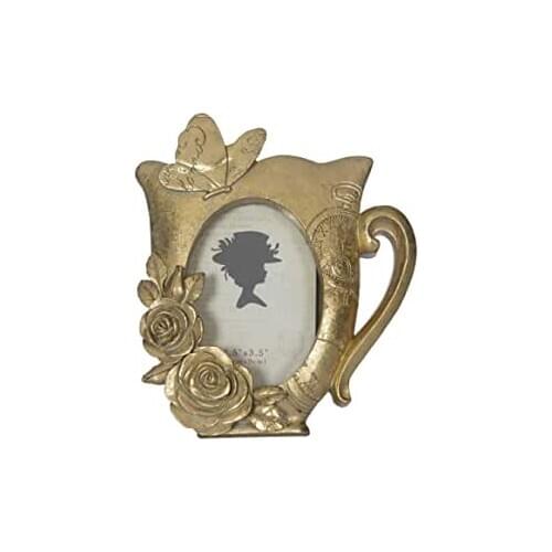 Vitale Evdema Gold Cup Photo Frame AK.GO0042-12x14 Cm