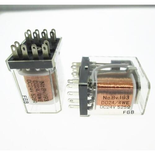 HOT NEW 24V relay Na.BV.193 D024/4WE DC24V 525 Na.BV.193 D024-4WE DC24V 24VDC 24V 14PIN