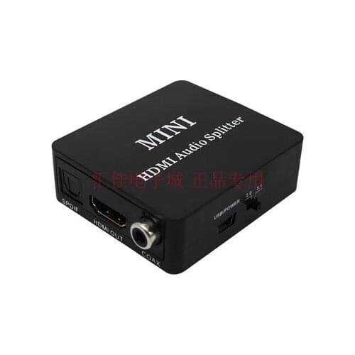 HDMI Audio extractor Splitter HDMI to HDMI with Optical TOSLINK SPDIF+3.5mm Stereo Audio Extractor Converter HDMI Audio Splitter