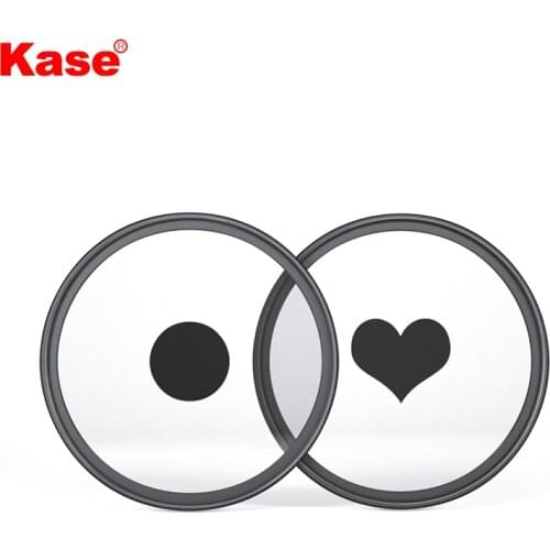 Kase Mirror Filter With Adapter Ring Kit for Creating Donut Bubble-shape Effect Bokeh