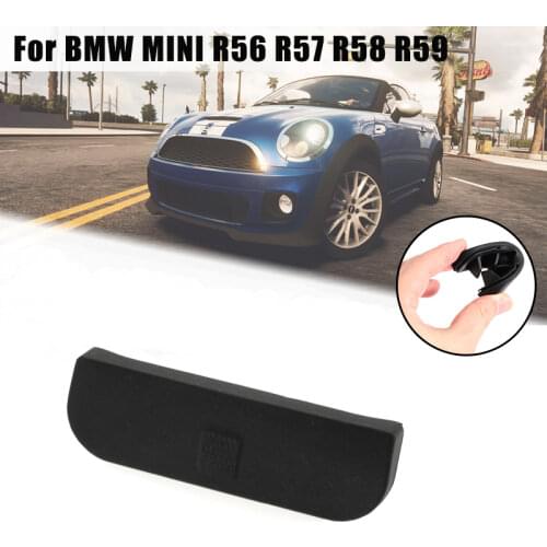 Car Rear Door Tailgate Handle Switch Cover Button Cap for BMW MINI R56 R57 R58 R59 Rear Trunk Handle Switch Rubber Cover Lid Pad