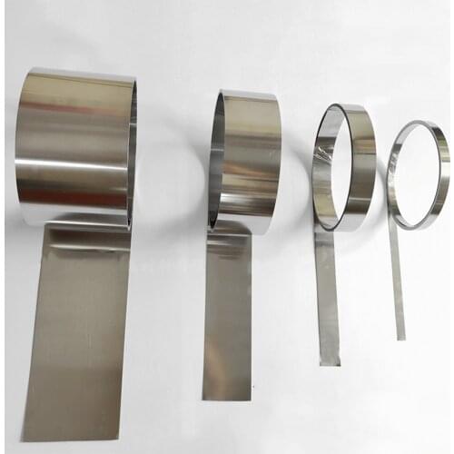 3m 304 stainless steel strip width 5cm stainless steel sheet thin steel skin thickness 0.1mm 0.15mm 0.2mm 0.3mm 0.35mm customize