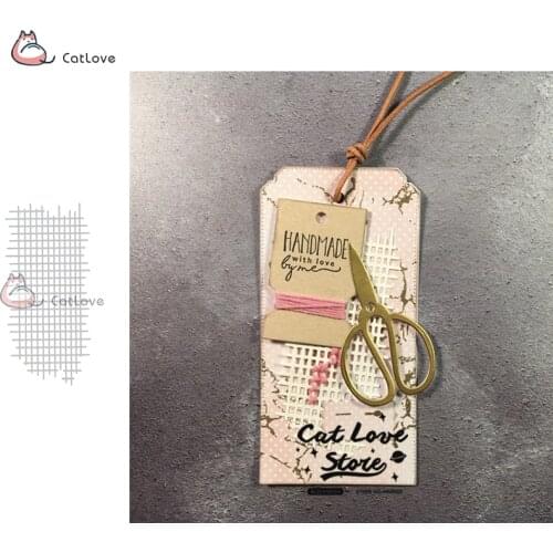 Grid Reseau Metal Cutting Dies Stencils For DIY Scrapbooking Paper Card Decorative Craft Dies Embossing Die Cuts New 2019