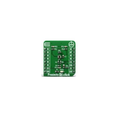 MIKROE-3991 Proximity 13 Click SI1153-AB09 Proximity and Gesture Detector