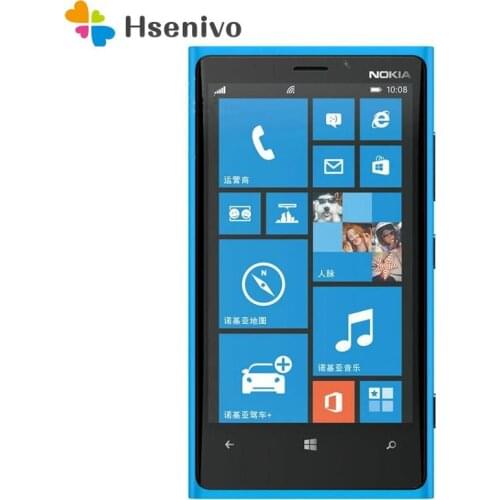 Nokia Lumia 920 Refurbished-Original Unlocked 4.5' Wifi NFC Gps 3GB 4G 32GB 8MP Camera Cellphone Cheap Phone Free shipping